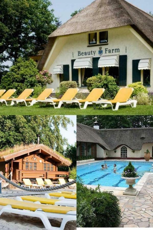 Charmant Chalet Op Een Bospark Op De Veluwe Villa Putten Exterior foto